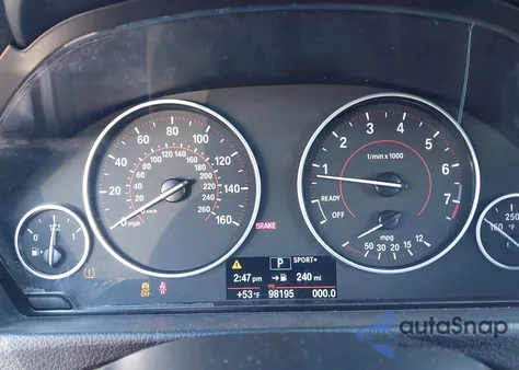 2016 BMW 328I xDrive from USA, damaged, VIN WBA8E3G55GNU03909